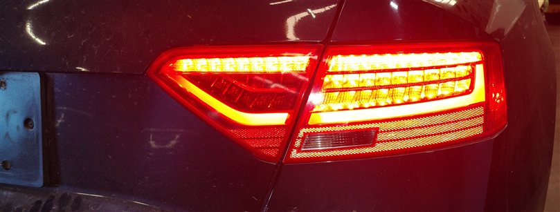 Thumbnail 2: 13-17 AUDI A5 S5 RS5 (B8 8T) RIGHT PASSENGER REAR INNER LED TAILLIGHT LIGHT LAMP
