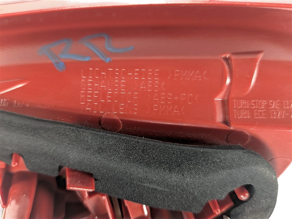 Thumbnail 6: 13-17 AUDI A5 S5 RS5 (B8 8T) RIGHT PASSENGER REAR INNER LED TAILLIGHT LIGHT LAMP