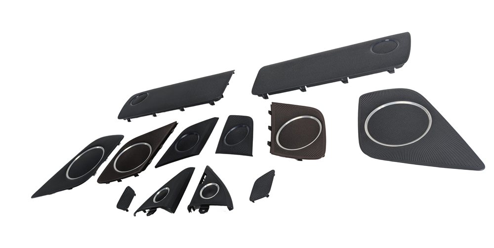 2014 AUDI S5 (B8 8T) BANG & OLUFSEN SOUND SYSTEM SPEAKER GRILLE COVER SET/12