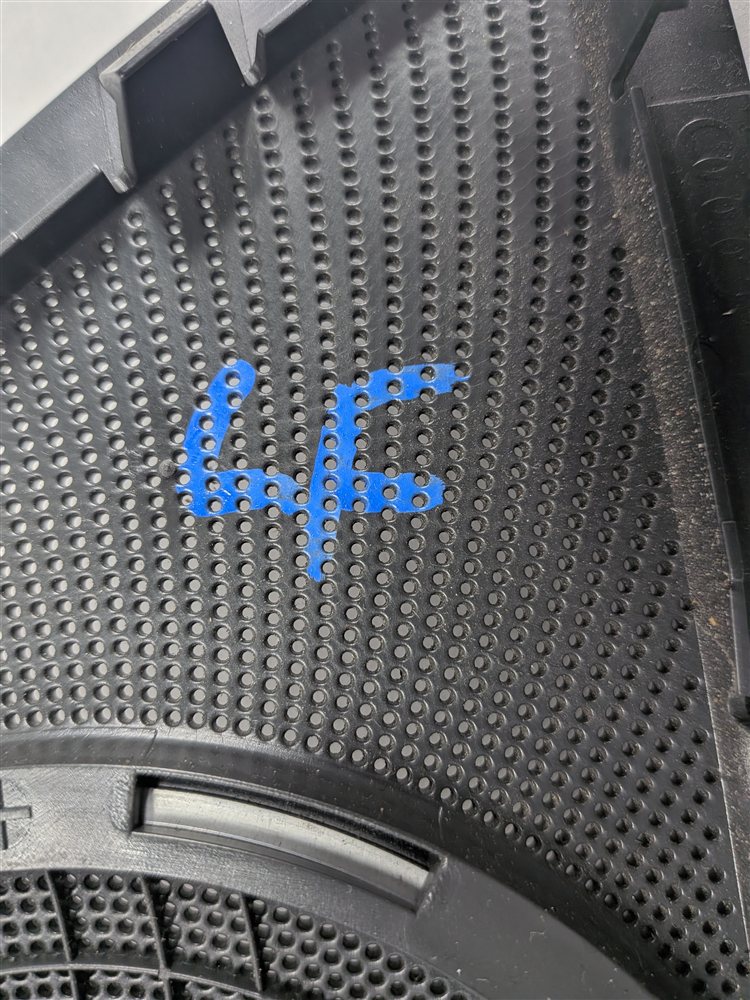 Thumbnail 12: 2014 AUDI S5 (B8 8T) BANG & OLUFSEN SOUND SYSTEM SPEAKER GRILLE COVER SET/12