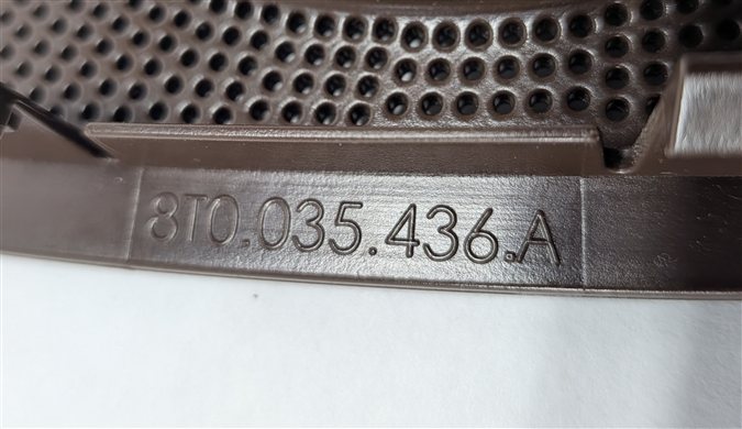 Thumbnail 16: 2014 AUDI S5 (B8 8T) BANG & OLUFSEN SOUND SYSTEM SPEAKER GRILLE COVER SET/12