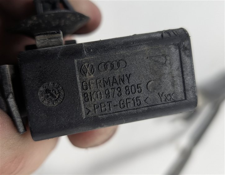 Thumbnail 8: 2014 AUDI S5 (B8 8T) 3.0L POSITIVE BATTERY CABLE ALTERNATOR STARTER WIRE HARNESS