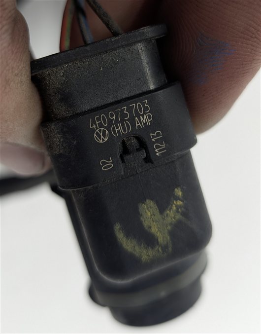 Thumbnail 10: 2014 AUDI S5 (B8 8T) REAR PARK ASSIST PDC DISTANCE SENSOR SET/4 HARNESS (Blue)