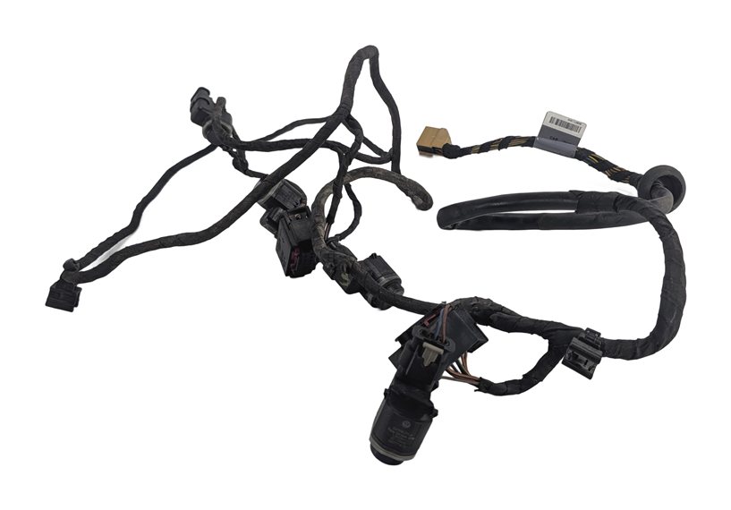 Thumbnail 2: 2014 AUDI S5 (B8 8T) REAR PARK ASSIST PDC DISTANCE SENSOR SET/4 HARNESS (Blue)