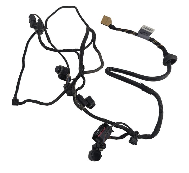 Thumbnail 3: 2014 AUDI S5 (B8 8T) REAR PARK ASSIST PDC DISTANCE SENSOR SET/4 HARNESS (Blue)