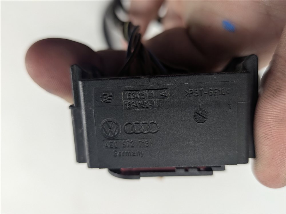 Thumbnail 7: 2014 AUDI S5 (B8 8T) REAR PARK ASSIST PDC DISTANCE SENSOR SET/4 HARNESS (Blue)