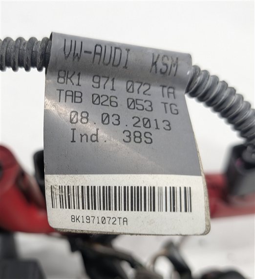 Thumbnail 18: 2014 AUDI S5 (B8 8T) 3.0L SUPER (CTUB) ENGINE WIRE WIRING HARNESS w/RELAY BOX
