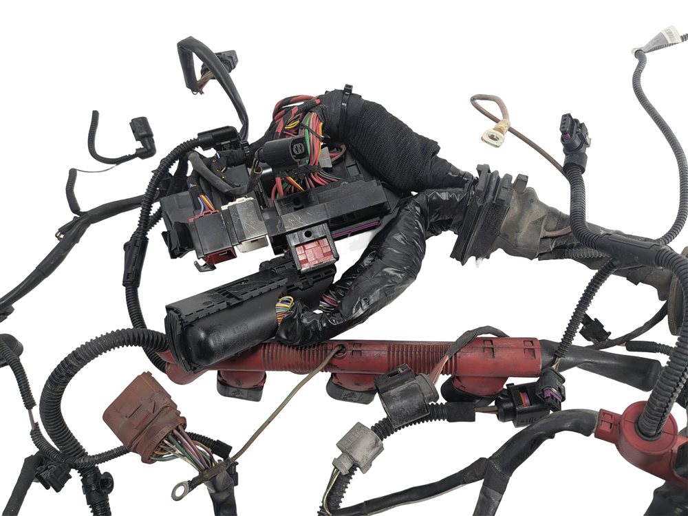 Thumbnail 5: 2014 AUDI S5 (B8 8T) 3.0L SUPER (CTUB) ENGINE WIRE WIRING HARNESS w/RELAY BOX