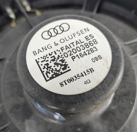 Thumbnail 18: 2014 AUDI S5 (B8 8T) BANG & OLUFSEN B&O AUDIO DOOR DASH SUBWOOFER SPEAKER SET