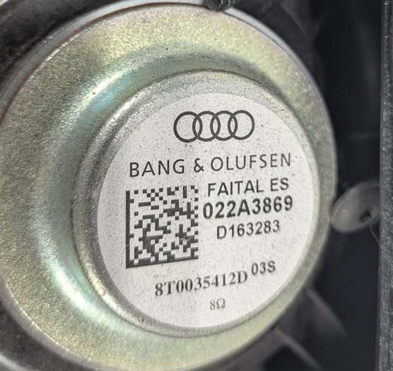 Thumbnail 19: 2014 AUDI S5 (B8 8T) BANG & OLUFSEN B&O AUDIO DOOR DASH SUBWOOFER SPEAKER SET
