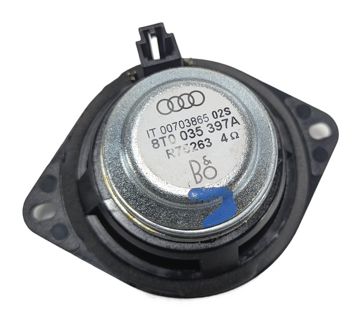 Thumbnail 7: 2014 AUDI S5 (B8 8T) BANG & OLUFSEN B&O AUDIO DOOR DASH SUBWOOFER SPEAKER SET
