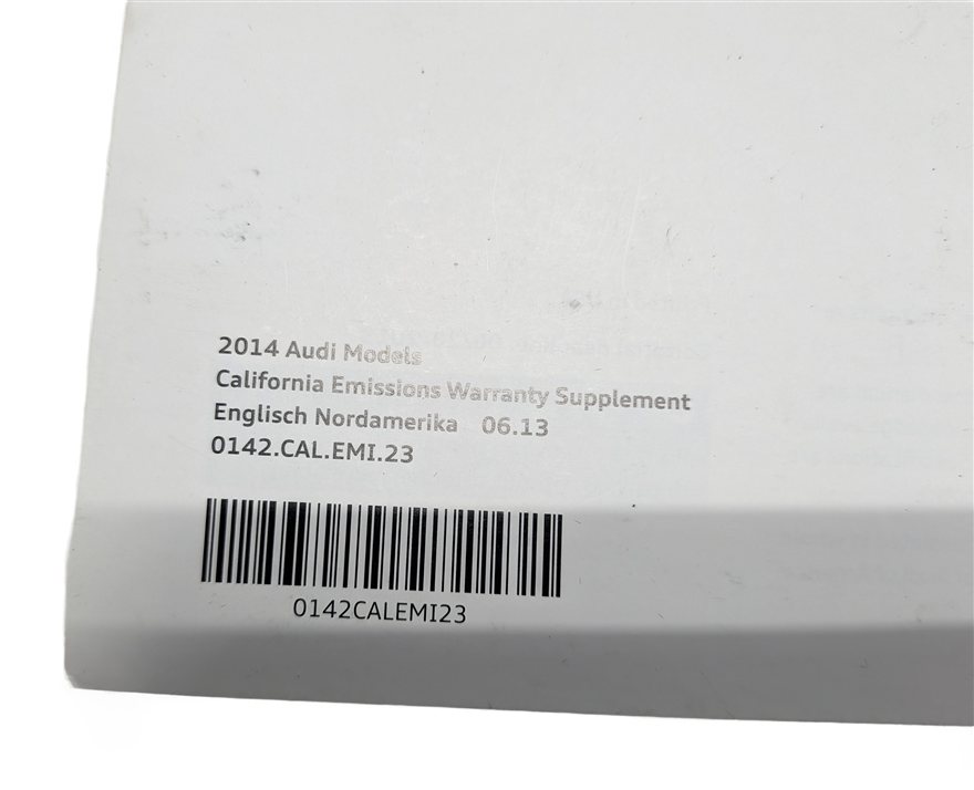 Thumbnail 11: 2014 AUDI S5 (B8 8T) 3.0L OWNER'S MANUAL BOOKLET HANDBOOK GUIDE w/ CASE SET