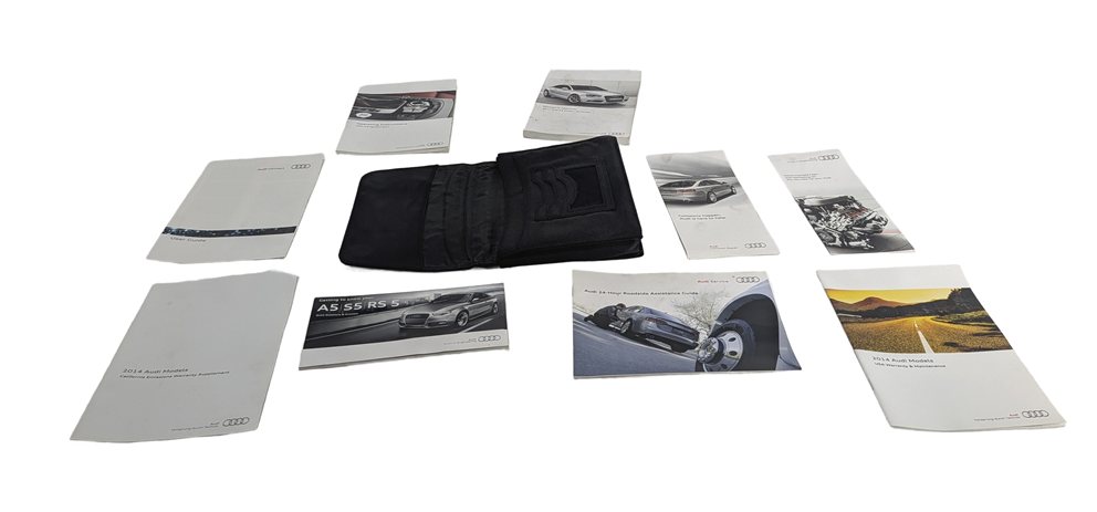 Thumbnail 6: 2014 AUDI S5 (B8 8T) 3.0L OWNER'S MANUAL BOOKLET HANDBOOK GUIDE w/ CASE SET
