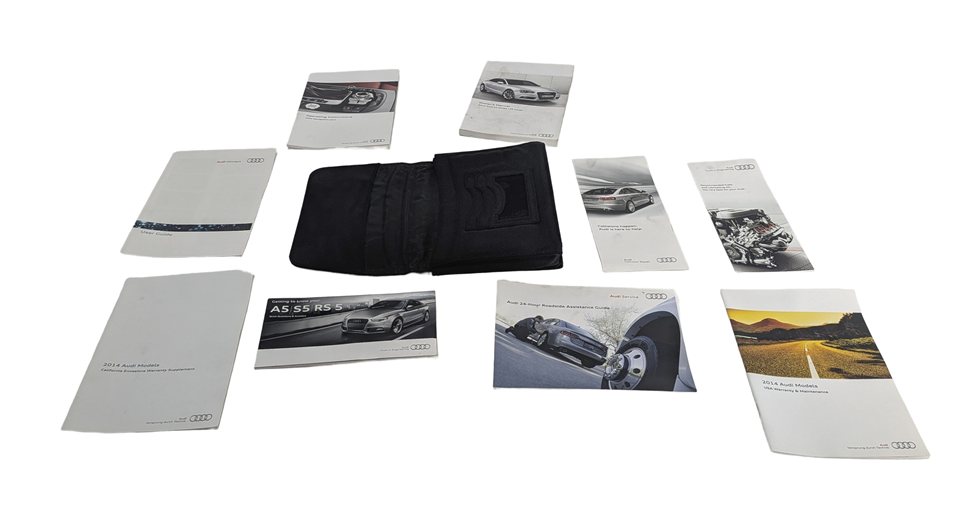 Thumbnail 7: 2014 AUDI S5 (B8 8T) 3.0L OWNER'S MANUAL BOOKLET HANDBOOK GUIDE w/ CASE SET