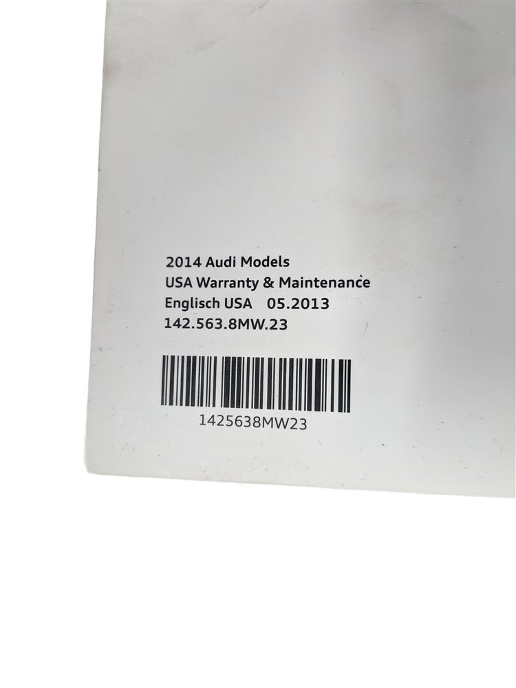 Thumbnail 8: 2014 AUDI S5 (B8 8T) 3.0L OWNER'S MANUAL BOOKLET HANDBOOK GUIDE w/ CASE SET