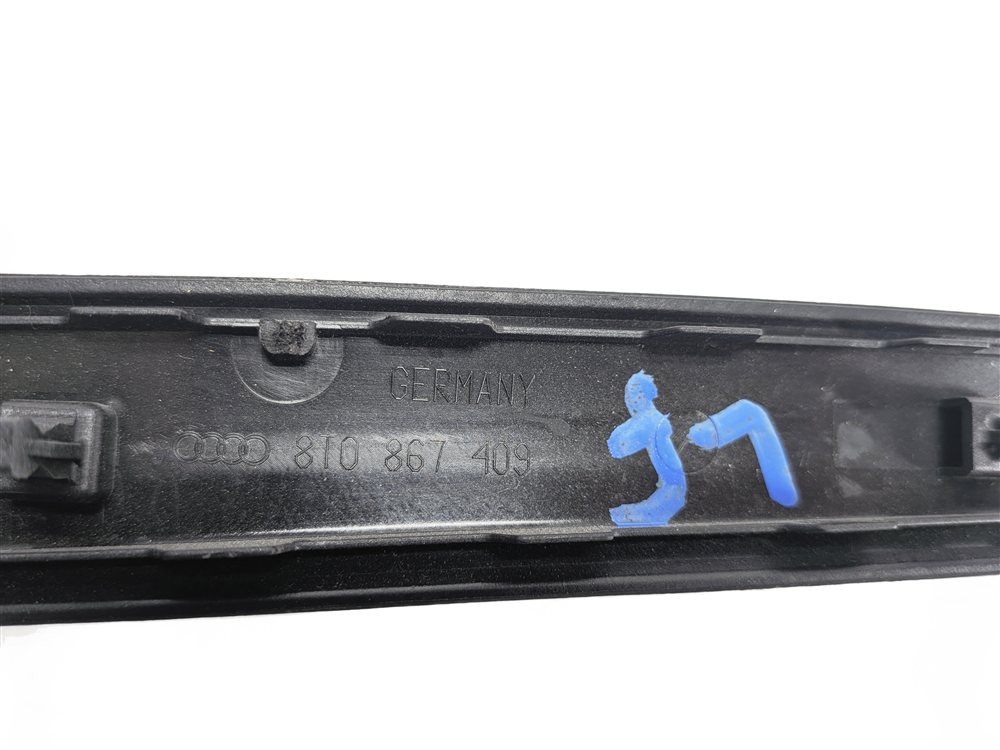 Thumbnail 7: 2014 AUDI S5 B8 8T INTERIOR DASH DOOR CENTER CONSOLE TRIM SET/5 (Matte Aluminum)