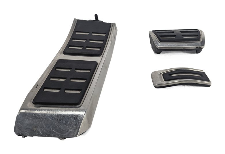 Thumbnail 3: 2014 AUDI S5 (B8 8T) SPORT STAINLESS STEEL PEDAL COVER SET/3 GAS BRAKE FOOTREST