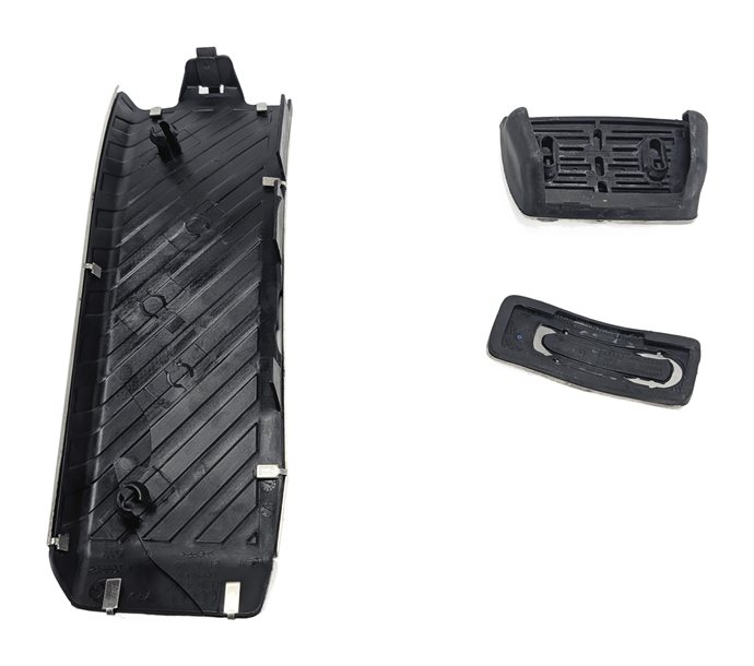 Thumbnail 5: 2014 AUDI S5 (B8 8T) SPORT STAINLESS STEEL PEDAL COVER SET/3 GAS BRAKE FOOTREST