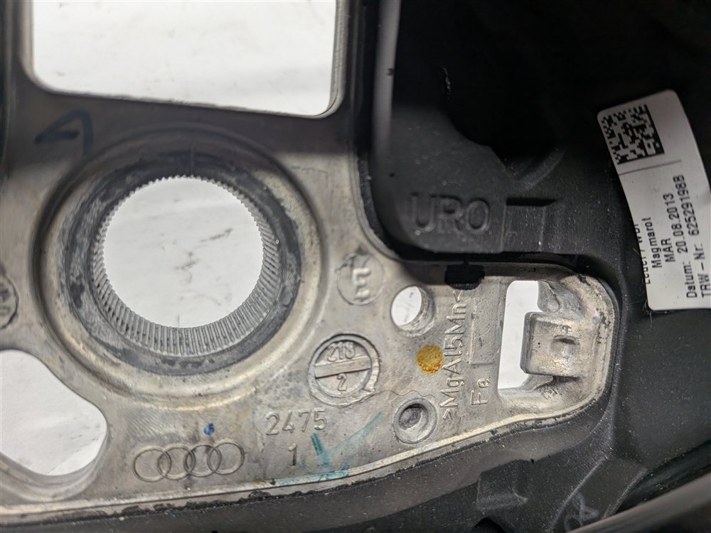 Thumbnail 7: 2013-2017 AUDI S5 (B8 8T) SPORT FLAT BOTTOM STEERING WHEEL w/ SHIFT PADDLES