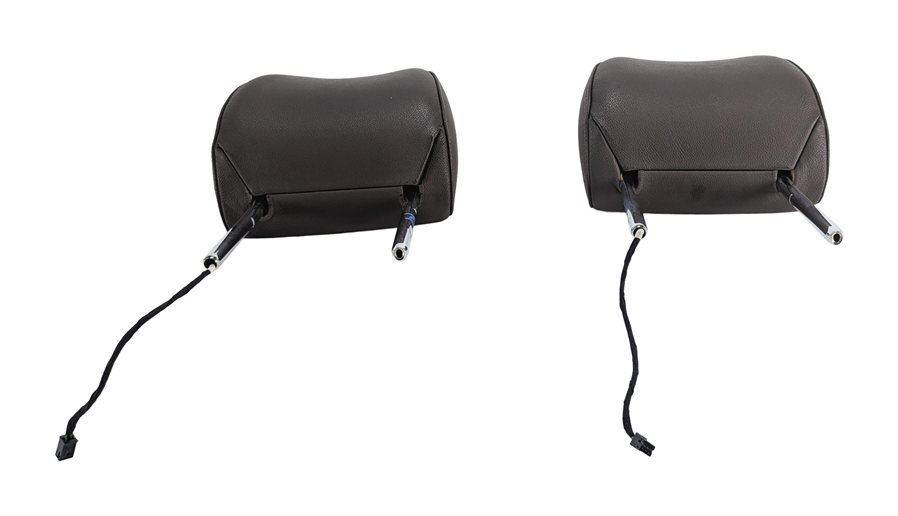 Thumbnail 2: 2012-2017 AUDI A4 A5 S4 S5 ALLROAD (B8 8T 8K) FRONT SEAT HEADREST SET/2 (Brown)