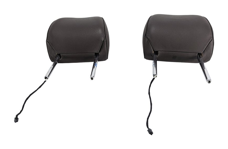 Thumbnail 3: 2012-2017 AUDI A4 A5 S4 S5 ALLROAD (B8 8T 8K) FRONT SEAT HEADREST SET/2 (Brown)