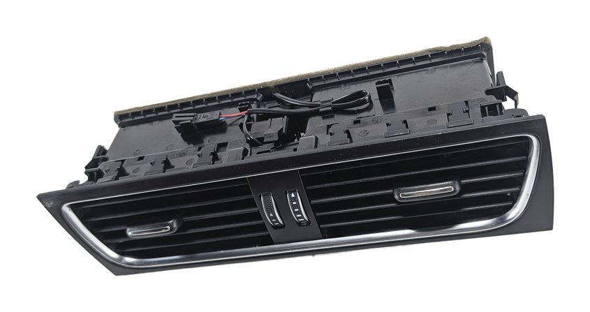 2014 AUDI S5 (B8 8T) FRONT CENTER DASH HEAT AIR AC VENT BEZEL OUTLET (Black)