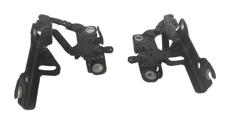12-21 BMW 2 3 4 SERIES (F22 F30 F32 F34) LEFT & RIGHT HOOD HINGE SET 2 (Gray)