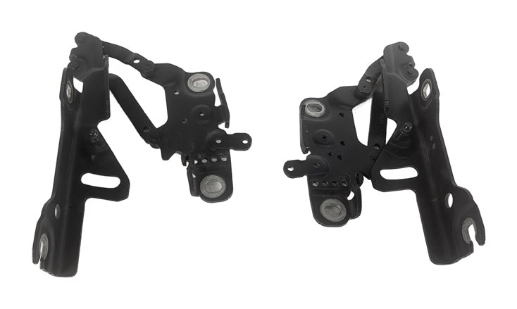Thumbnail 2: 12-21 BMW 2 3 4 SERIES (F22 F30 F32 F34) LEFT & RIGHT HOOD HINGE SET 2 (Gray)