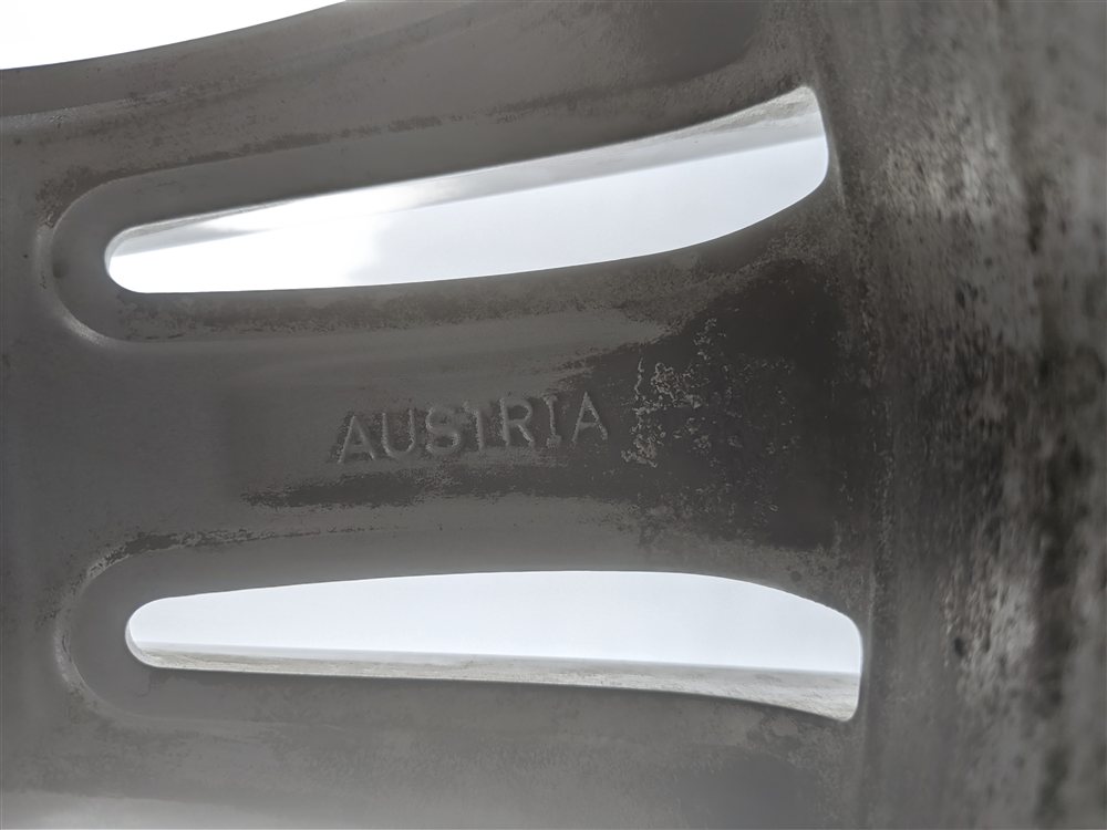 Thumbnail 11: 14-20 BMW 3 4 SERIES F30 F32 F36 19X8 5 TRIPLE SPOKE FERRIC GREY ALLOY WHEEL RIM