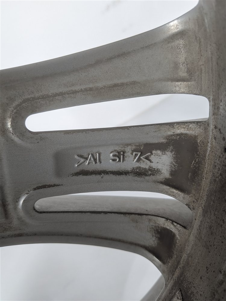 Thumbnail 13: 14-20 BMW 3 4 SERIES F30 F32 F36 19X8 5 TRIPLE SPOKE FERRIC GREY ALLOY WHEEL RIM