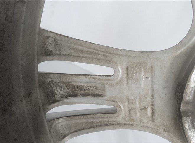 Thumbnail 13: 14-20 BMW 3 4 SERIES F30 F32 F36 19X8 5 TRIPLE SPOKE FERRIC GREY ALLOY WHEEL RIM
