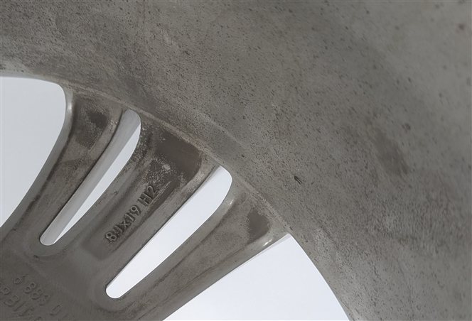 Thumbnail 18: 14-20 BMW 3 4 SERIES F30 F32 F36 19X8 5 TRIPLE SPOKE FERRIC GREY ALLOY WHEEL RIM