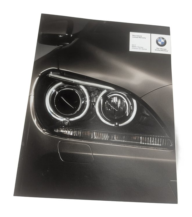 Thumbnail 4: 2017 BMW 430I GRAN COUPE (F32) 2.0L OWNER'S MANUAL BOOKLET HANDBOOK w/CASE SET