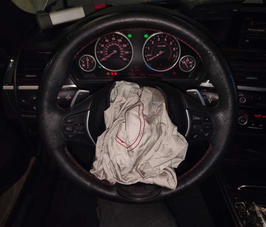 Thumbnail 2: 13-18 BMW M3 3 4 SERIES (F30 F32) ///M HEATED STEERING WHEEL w/ SHIFTER PADDLES
