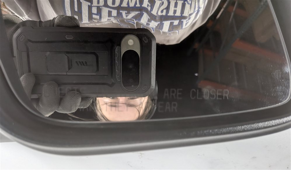 Thumbnail 11: 14-20 BMW 428i 430i 435i 440i F32 RIGHT AUTODIM DOOR MIRROR CARBON CAP (Gray)