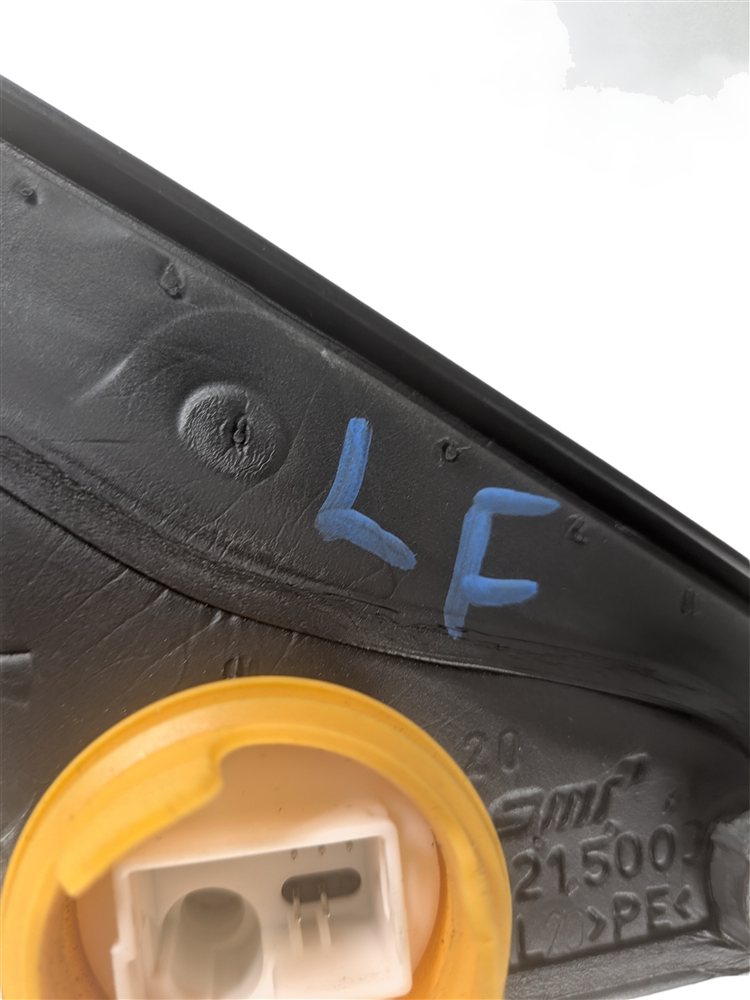 Thumbnail 8: 14-20 BMW 428i 430i 435i 440i (F32) LEFT AUTODIM DOOR MIRROR CARBON CAP (Gray)