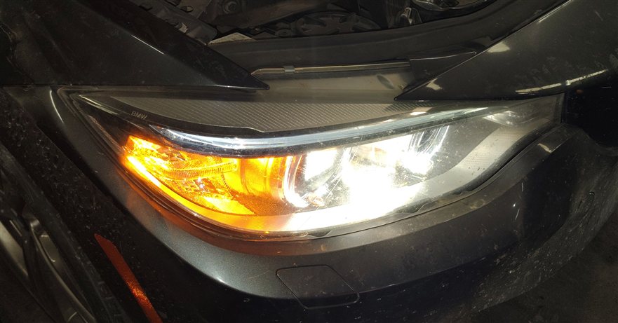 Thumbnail 2: 14-17 BMW 4-SERIES M3 (F30 F32) RIGHT XENON HID ADAPTIVE HEADLIGHT LIGHT LAMP