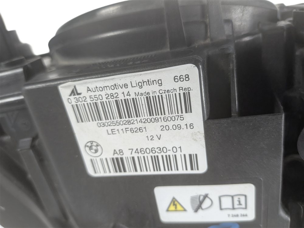 Thumbnail 9: 14-17 BMW 4-SERIES M3 (F30 F32) RIGHT XENON HID ADAPTIVE HEADLIGHT LIGHT LAMP