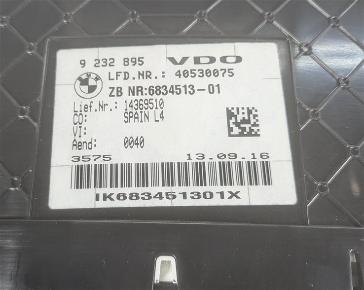 Thumbnail 8: 17-19 BMW 330i 430i (F30 F32) 2.0L (B46) DME ECM FEM CLUSTER IGNITION KEY SET