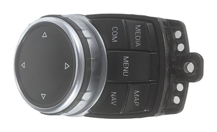 12-20 BMW 2 3 4 SERIES (F22 F30 F32 F34) STEREO NAVIGATION i-DRIVE SWITCH KNOB