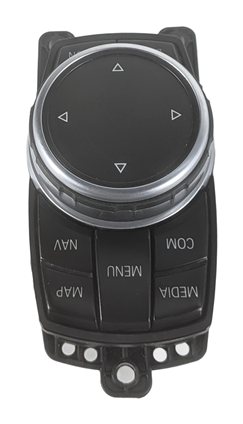Thumbnail 2: 12-20 BMW 2 3 4 SERIES (F22 F30 F32 F34) STEREO NAVIGATION i-DRIVE SWITCH KNOB