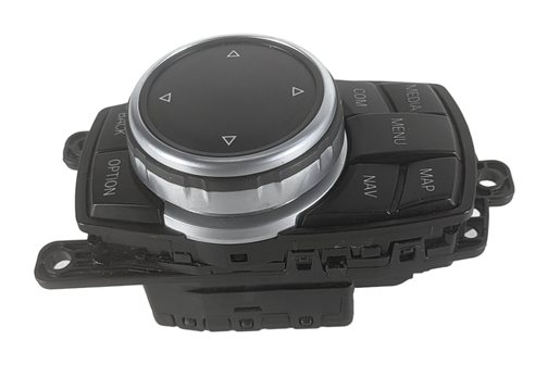 Thumbnail 3: 12-20 BMW 2 3 4 SERIES (F22 F30 F32 F34) STEREO NAVIGATION i-DRIVE SWITCH KNOB
