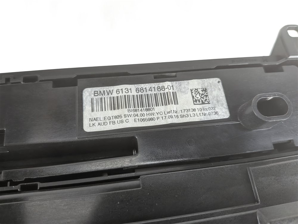 Thumbnail 8: 15-20 BMW 2 / 3 / 4 SERIES (F22 F30 F32) FRONT HEATER TEMPERATURE RADIO CONTROL