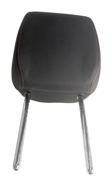 Thumbnail 3: 13-20 BMW 3 4 F30 F32 FRONT LEFT & RIGHT HEADREST SET2 (BLACK w/ RED STITCH)