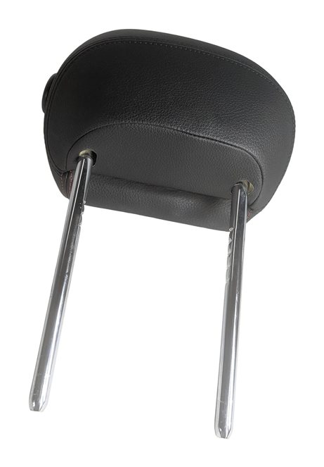 Thumbnail 4: 13-20 BMW 3 4 F30 F32 FRONT LEFT & RIGHT HEADREST SET2 (BLACK w/ RED STITCH)