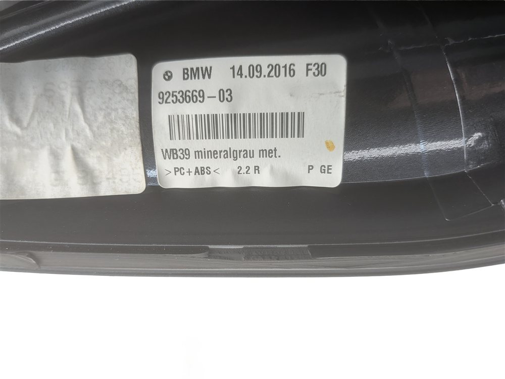 Thumbnail 8: 2017 BMW 430I GRAN COUPE (F32) SHARK FIN ROOF ANTENNA AERIAL COVER (Gray)