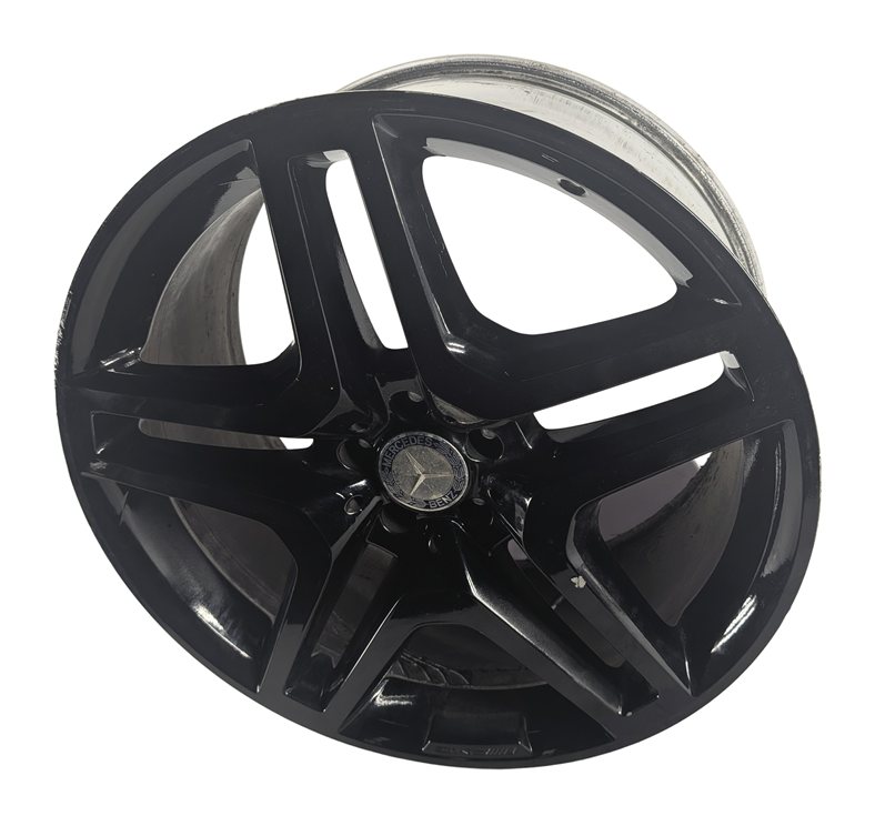 13-19 MERCEDES GL GLS CLASS X166 21x10 ALUMINUM 10 SPOKE AMG WHEEL RIM (BLACK)