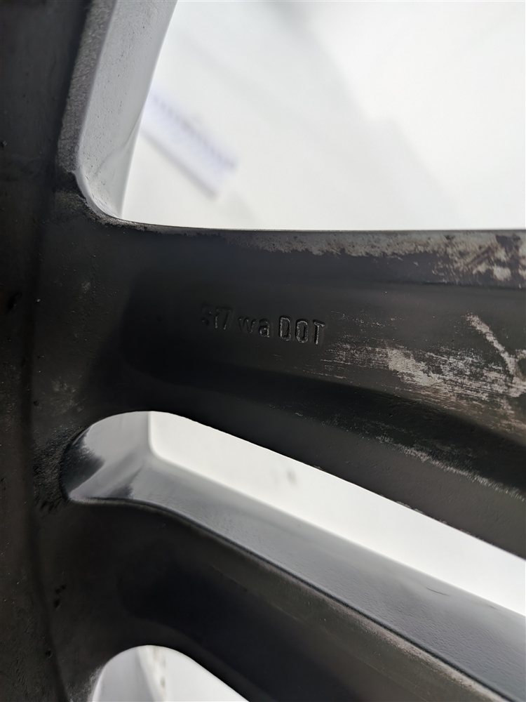 Thumbnail 11: 13-19 MERCEDES GL GLS CLASS X166 21x10 ALUMINUM 10 SPOKE AMG WHEEL RIM (BLACK)