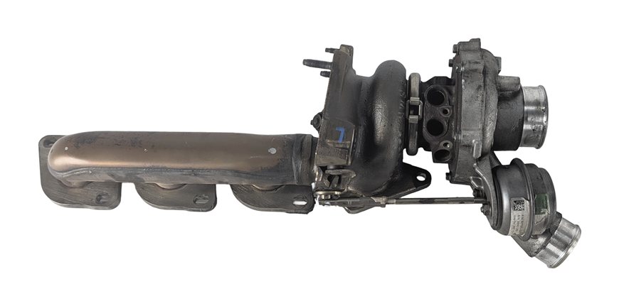Thumbnail 3: 11-20 MERCEDES E GL ML S SL CLS C216 W212 W166 W222 X166 4.6L LEFT TURBOCHARGER