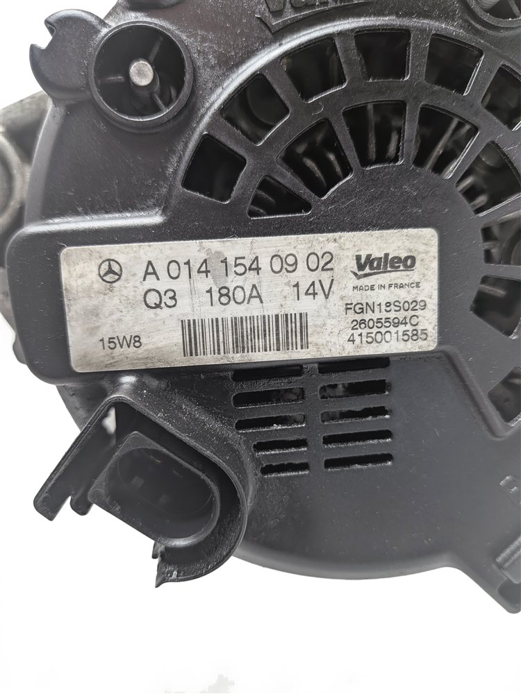 Thumbnail 6: 11-18 MERCEDES CL CLS E GL ML S (C216 W212 W166 X166 C218) V8 180 AMP ALTERNATOR